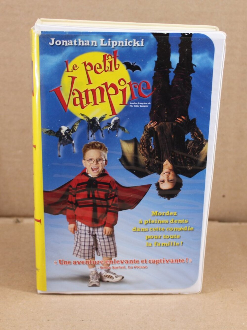 Le Petit Vampire/ Little Vampire (VHS)(French) Tested Jonathan Lipnicki